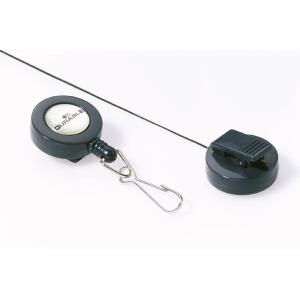 Durable Auweishalter d gr 10St mit Karabinerhaken