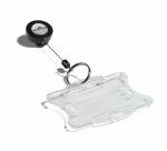 Durable Namensschild Halter d gr 10St Ausweishalter m Schlüsselring