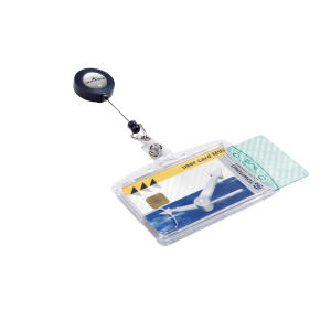 Durable Doppelbox mit Ausweishalter tr 10St für Betriebsausweise
