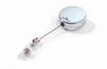 Durable Ausweishalter Chrome si 10St aus Metall mit...