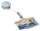 Durable Ausweishalter Chrome si 10St aus Metall mit Druckknopf
