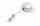 Durable Ausweishalter Chrome si 10St aus Metall mit Druckknopf