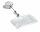 Durable Ausweishalter Chrome si 10St aus Metall mit Druckknopf