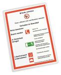 Durable Laminierkarte DIN A4 tr 10St SEAL IT...