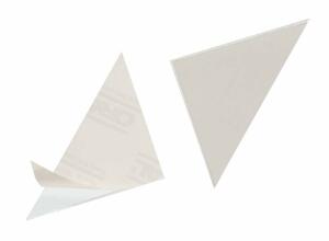 Durable Dreiecktasche  tr 100St Cornerfix 75x75mm adhesiv
