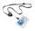 Durable Textilband 8mm gr mit Jojo 10St mit Sicherheitsverschluss