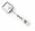 Durable Aufrollmechanismus si 80cm 10S quadratisch Druckknopfschlaufe