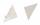 Durable Dreieckstasche tr 100St Cornerfix 125x125mm adhesiv