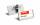 Durable Namensschild 30x60mm ws 25St FRAME mit Kombiklemme