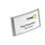 Durable Namensschild 30x65mm si 10St CLASSIC mit Magnet