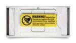 Durable Namensschild 30x65mm si 10St CLASSIC mit Magnet