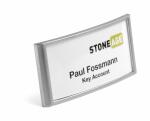 Durable Namensschild 30x65mm si 10St CLASSIC mit Magnet
