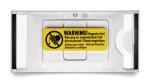 Durable Namensschild 34x74mm si 10St CLASSIC mit Magnet