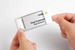 Durable Namensschild 34x74mm si 10St CLASSIC mit Kombiklemme