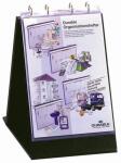 Durable Flipcharthülle A3 hoch tr 10St seitl offen...