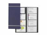 Durable Visitenkartenringbuch d bl 57x90mm für 96...