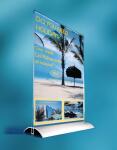 Durable Presenter DIN A4 340x220x34mm Tischaufsteller mit Alu-Standf