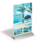 Durable Presenter DIN A4 340x220x34mm Tischaufsteller mit Alu-Standf