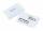Durable Namensschild 54x90mm tr 10St mit Nadel SB Verpackung