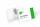 Durable Namensschild 54x90mm tr 5St mit Kombiklemme SB Verpackung