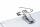Durable Namensschild 54x90mm tr 5St mit Kombiklemme SB Verpackung