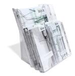 Durable Prospektspender 5tlg A4+1/3A4 tr COMBIBOXX für Wand+Tisch