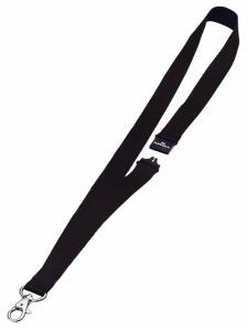 Durable Textilband sw Einzelverpackung 20mm breit mit Karabinerhaken
