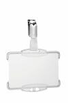 Durable Ausweiskartenhalter 54x87 tr mit Clip Einzelverpackung