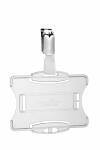 Durable Ausweiskartenhalter 54x87 tr mit Clip Einzelverpackung