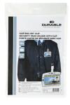 Durable Betriebsausweishalter tr 10St 54x85mm ohne Einlagen SB-Pack