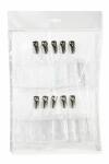 Durable Betriebsausweishalter tr 10St 54x85mm ohne Einlagen SB-Pack
