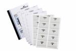 Durable Namensschilder Set 54x90mm 20St mit Kombiklemme