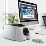 Durable Drucker gr für Plastikkarten inkl. 100 Karten+Farbband
