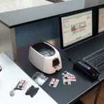 Durable Drucker gr für Plastikkarten inkl. 100 Karten+Farbband