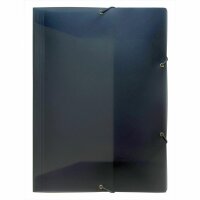 FSY Eckspanner-Sammelmappe, Transparent, anthrazit, 1...
