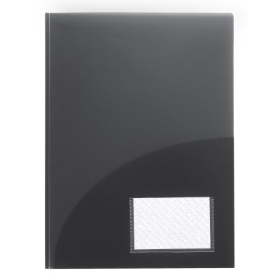 FSY Broschüren-Mappe runde Taschen, Transparent, transparent, 1 Stück