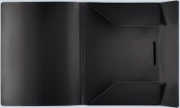 FSY PP-Eckspanner-Sammelbox, Standard, schwarz, 1 Stück