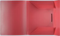 FSY PP-Eckspanner-Sammelbox, Standard, rot, 1 Stück