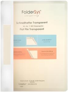 FSY Schnellhefter, Transparent, weiß, 1 Stück