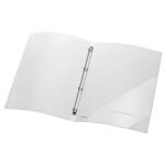 FSY PP-Ringbuch A4, 4 Ringe, 16mm, farblos transluzent, 1...