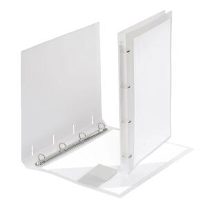 FSY Präsentations-Ringbuch, A4, 4-Ringe 16mm, PP farblos transluzent, 1 Stück