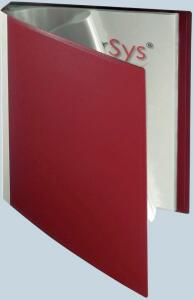 FSY Sichtbuch, 30 Hüllen, PP, rot, 1 Stück