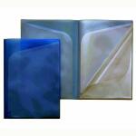 FSY Sichttaschen-Mappe, A4, 6 Innentaschen, PP blau...