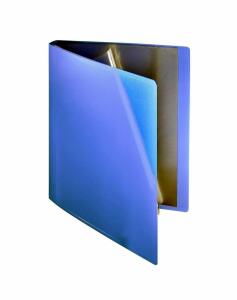 FSY Sichtbuch flexibel, 1 Stück Hüllen, A4, PP blau transparent, 1 Stück