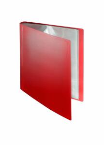 FSY Sichtbuch flexibel, 1 Stück Hüllen, A4, PP rot, 1 Stück