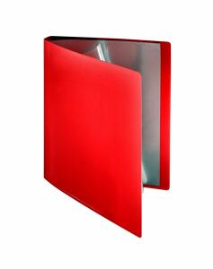 FSY Sichtbuch flexibel, 1 Stück Hüllen, A4, PP rot transparent, 1 Stück