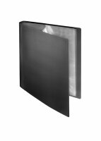 FSY Sichtbuch flexibel, 30 Hüllen, A4, PP schwarz, 1...