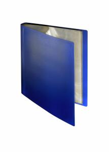 FSY Sichtbuch flexibel, 30 Hüllen, A4, PP blau, 1 Stück