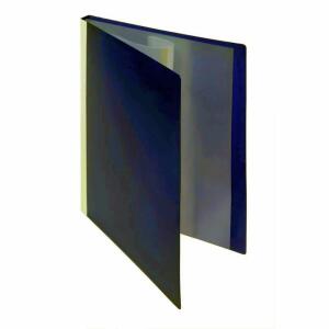 FSY Sichtbuch, 20 Hüllen, Rückentasche, A4, PP, neutral,  blau, 1 Stück