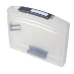 Spritzguss "go-case" A4 mit steckbarer Mechanik + Niederhalter farblos
